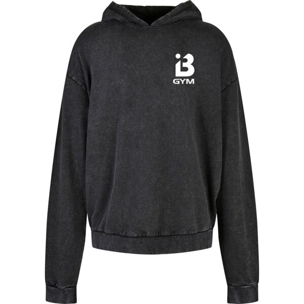 Imperial Bodies  - Acid washed oversize hoodie Thumbnail